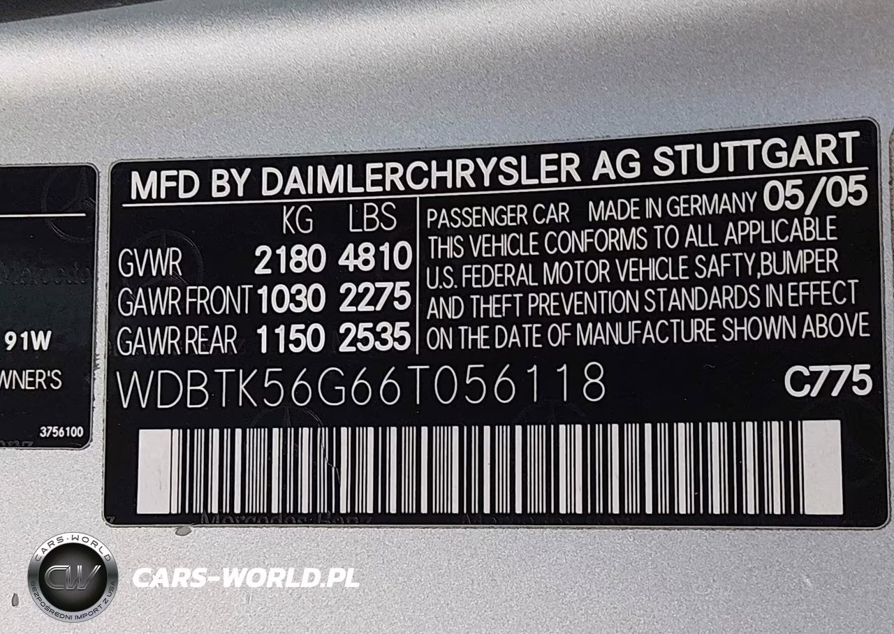 2006 Mercedes-Benz Clk 350 VIN:WDBTK56G66T056118 - 9