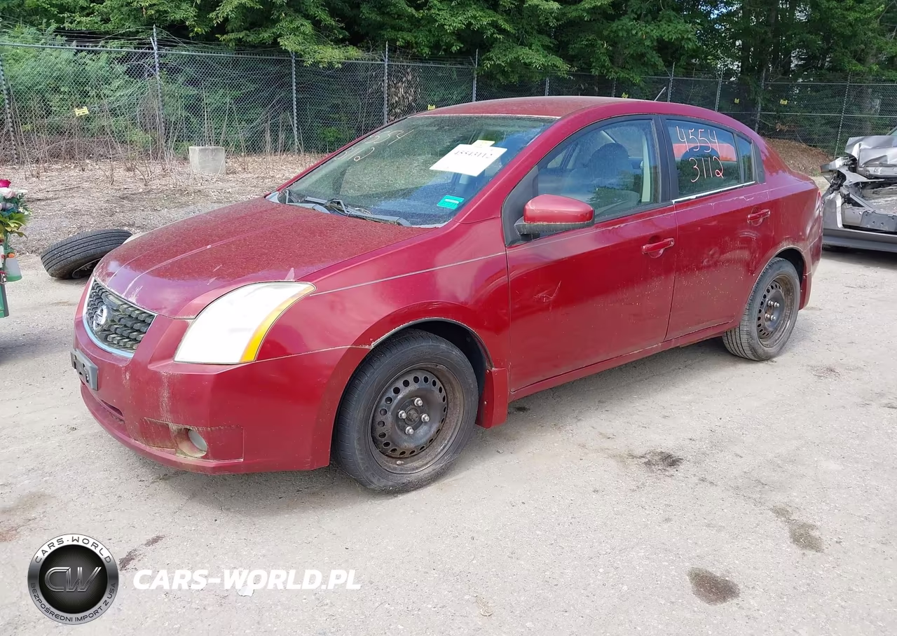 2008 Nissan Sentra 2.0 S VIN:3N1AB61E18L712692 - 2