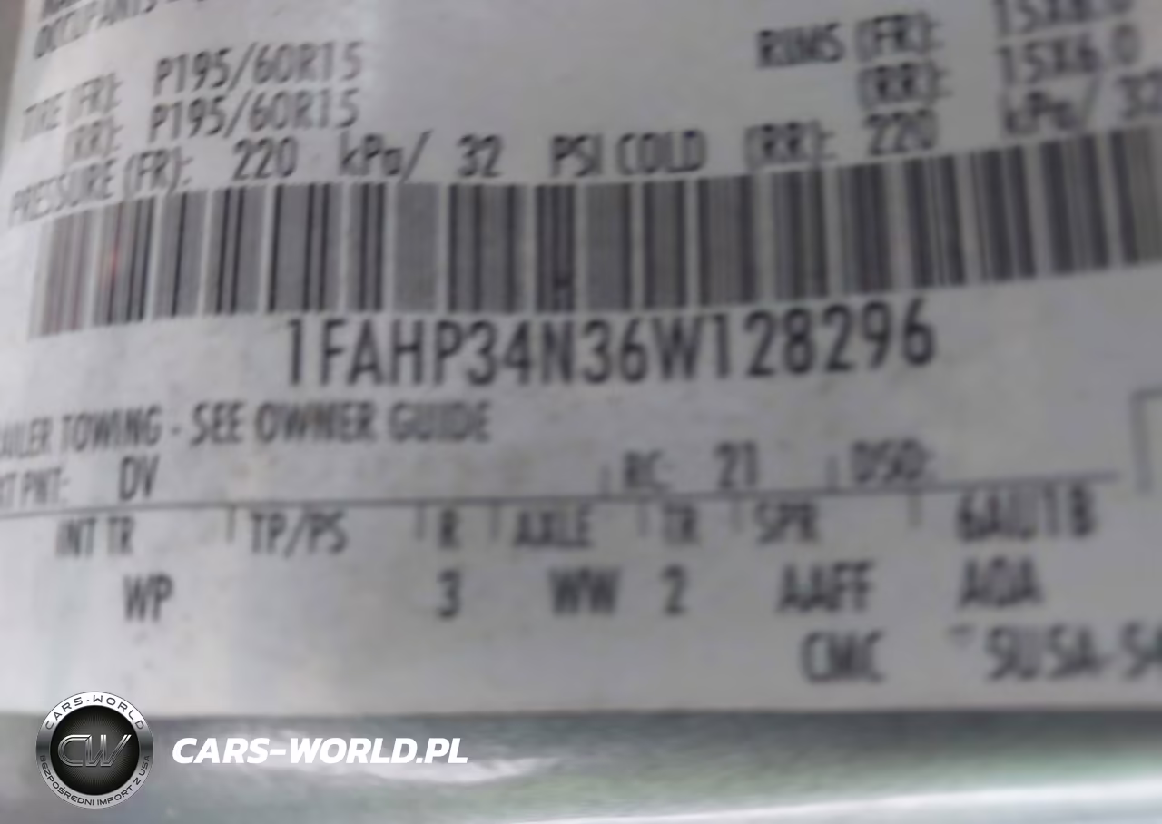 2006 Ford Focus Zx4 VIN:1FAHP34N36W128296 - 9