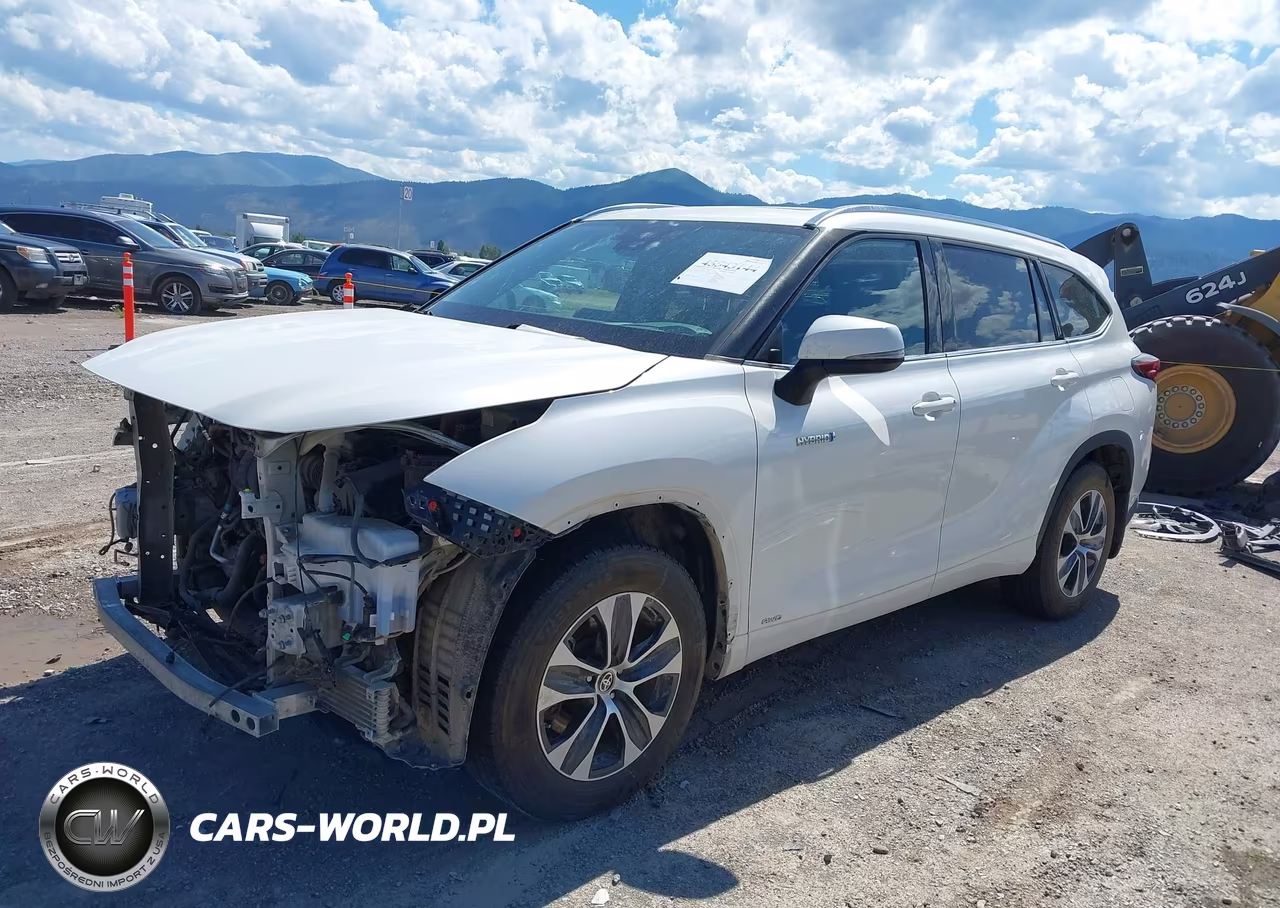 2020 Toyota Highlander Hybrid Xle VIN:5TDGBRCH9LS511383 - 2