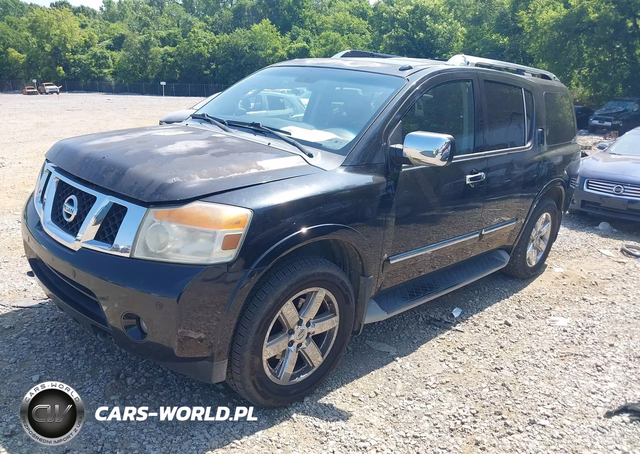 2012 Nissan Armada Platinum VIN:5N1BA0NFXCN604371 - 2