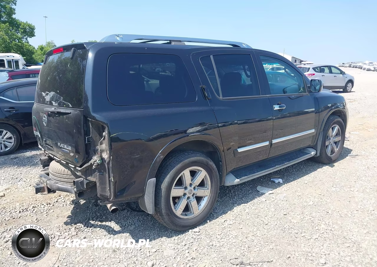 2012 Nissan Armada Platinum VIN:5N1BA0NFXCN604371 - 4