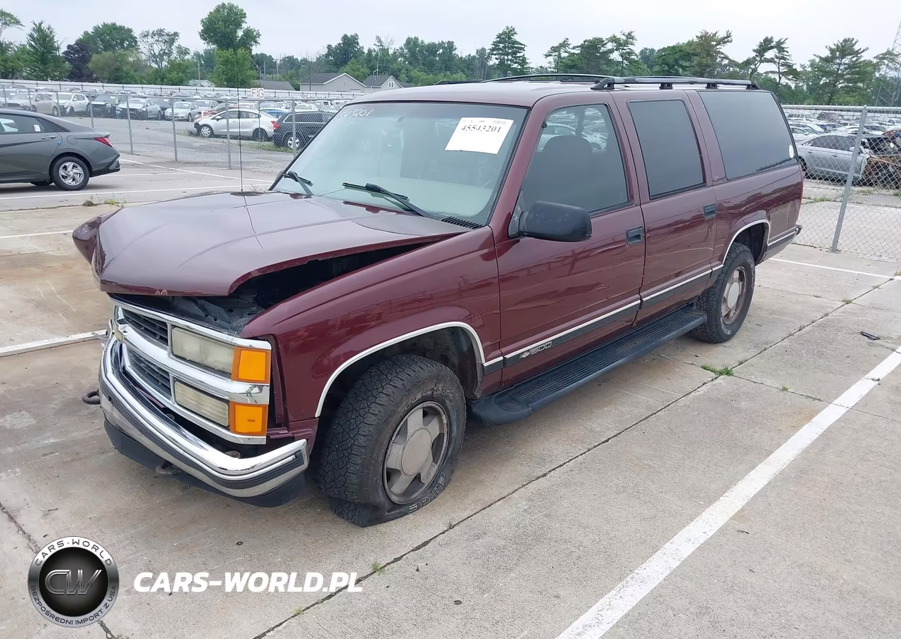 1999 Chevrolet Suburban Lt VIN:3GNFK16RXXG217777 - 2