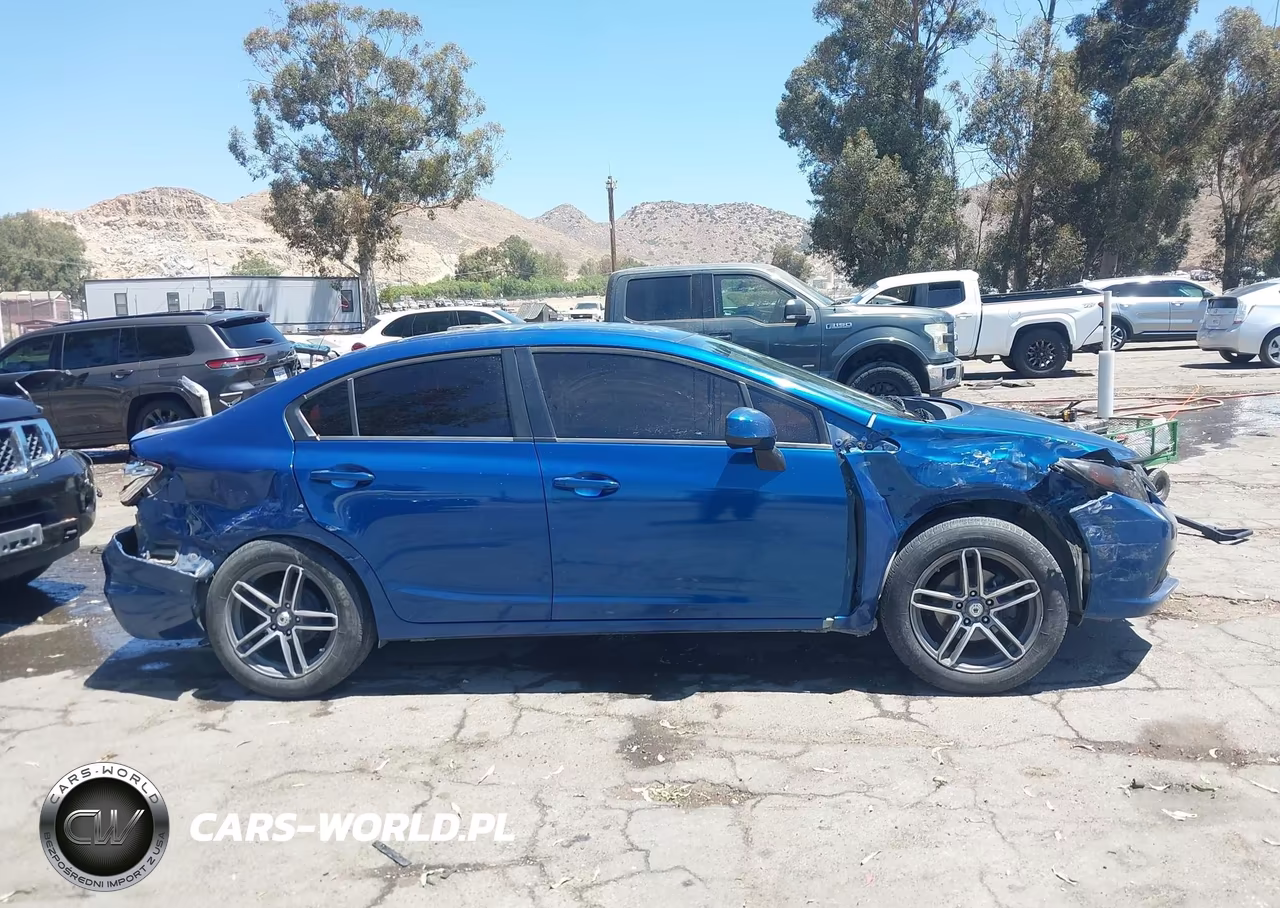 2013 Honda Civic Lx VIN:19XFB2F50DE275075 - 14