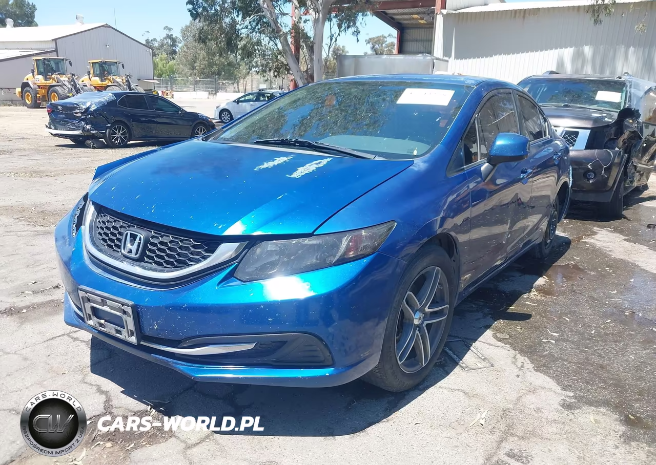 2013 Honda Civic Lx VIN:19XFB2F50DE275075 - 2