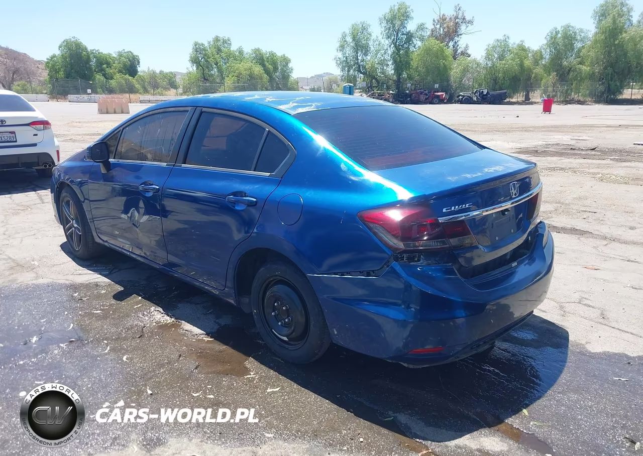 2013 Honda Civic Lx VIN:19XFB2F50DE275075 - 3