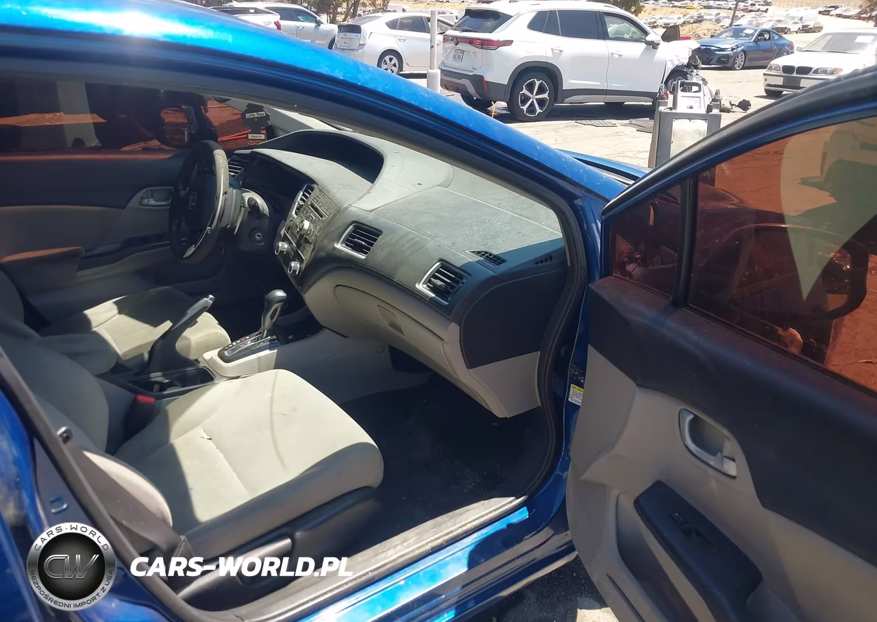2013 Honda Civic Lx VIN:19XFB2F50DE275075 - 5