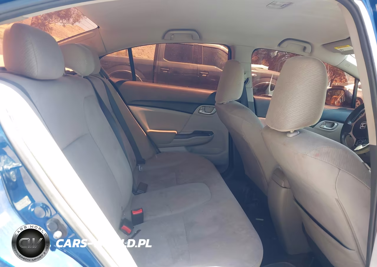 2013 Honda Civic Lx VIN:19XFB2F50DE275075 - 8