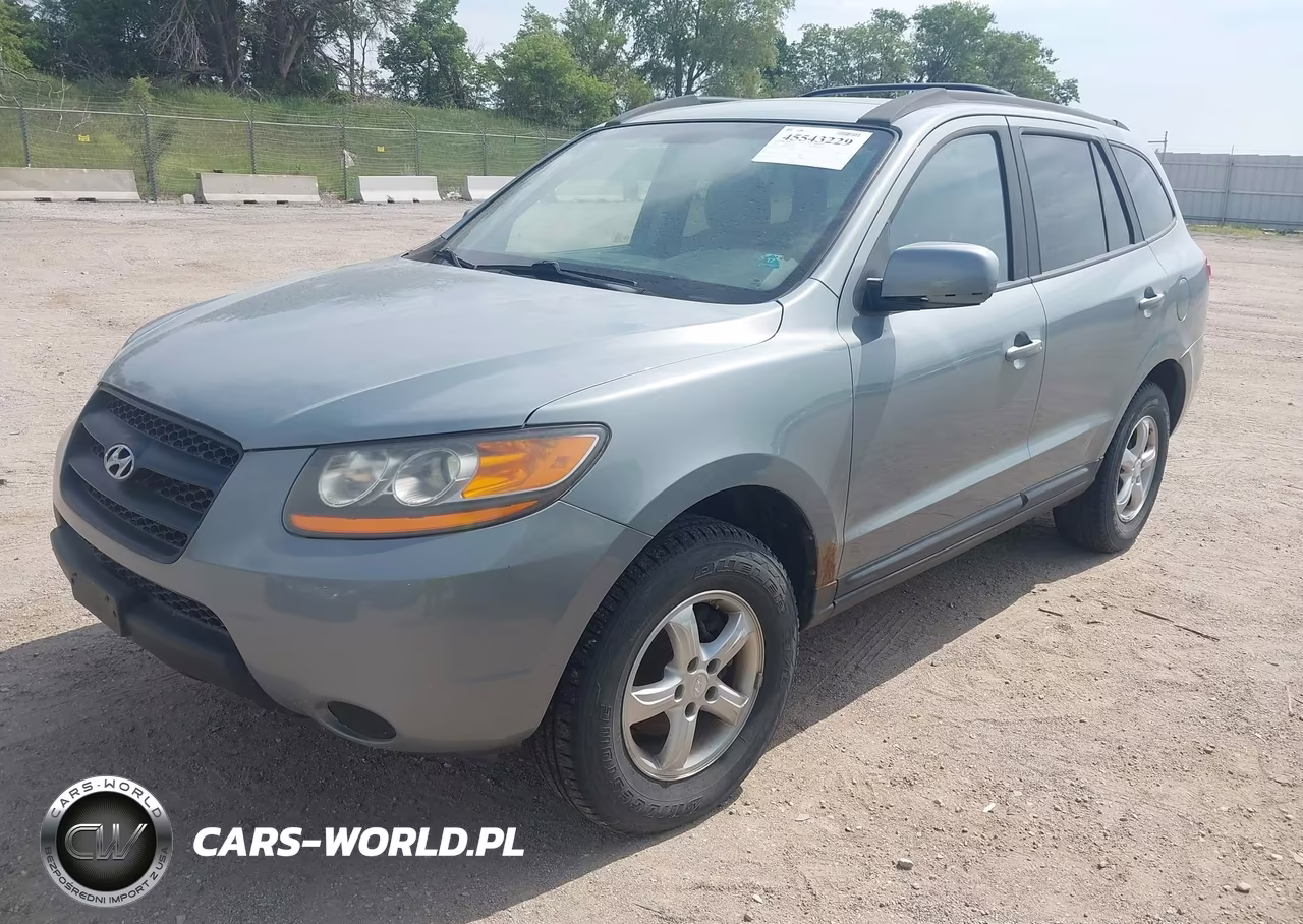 2008 Hyundai Santa Fe Gls VIN:5NMSG73D08H206829 - 2