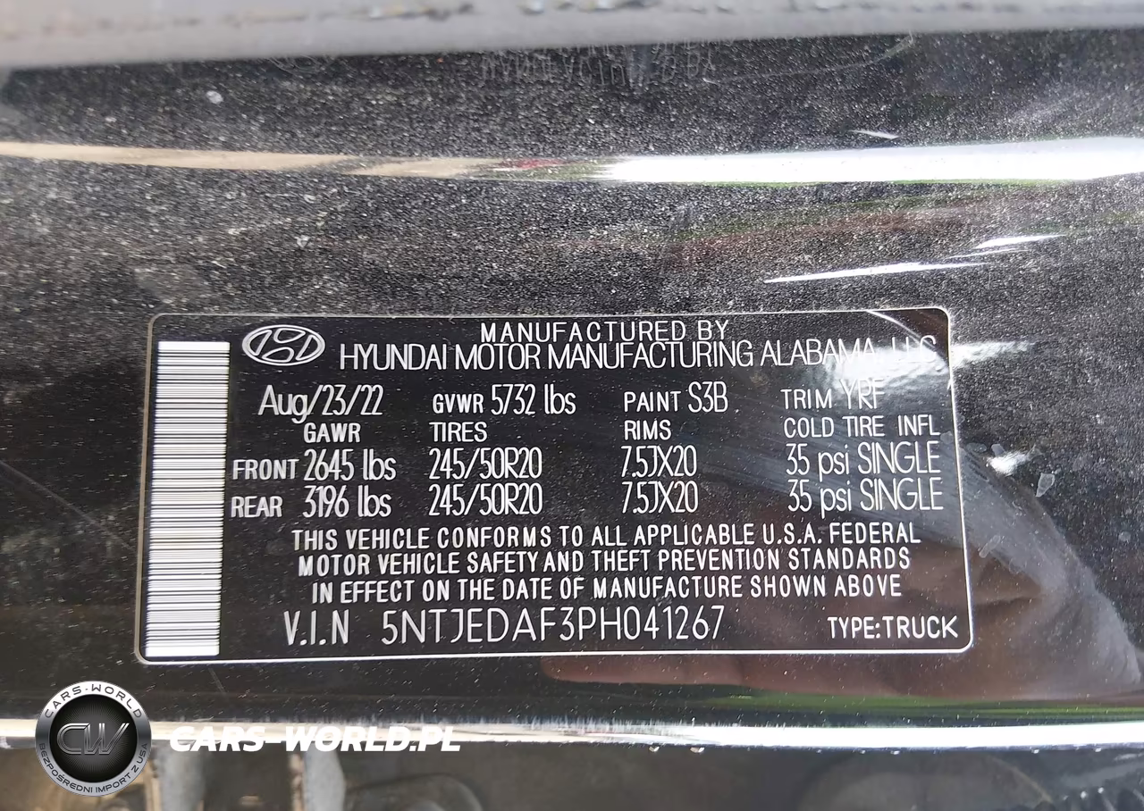 2023 Hyundai Santa Cruz Limited VIN:5NTJEDAF3PH041267 - 9