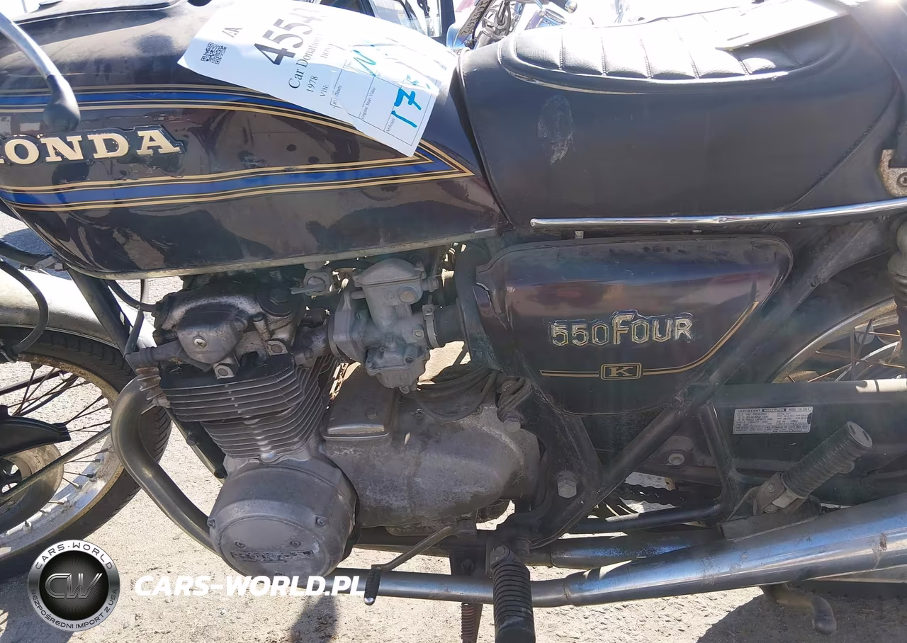 1978 Honda Cb550 VIN:CB550K2121085 - 9