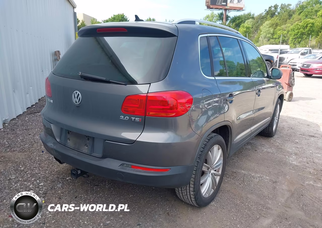 2015 Volkswagen Tiguan Se VIN:WVGAV7AX5FW569275 - 4