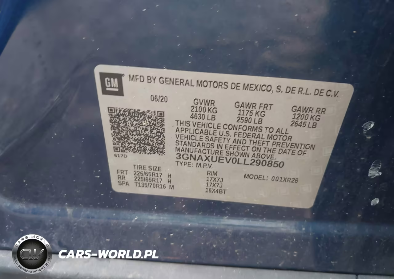 2020 Chevrolet Equinox Awd Lt 1.5L Turbo VIN:3GNAXUEV0LL290850 - 9