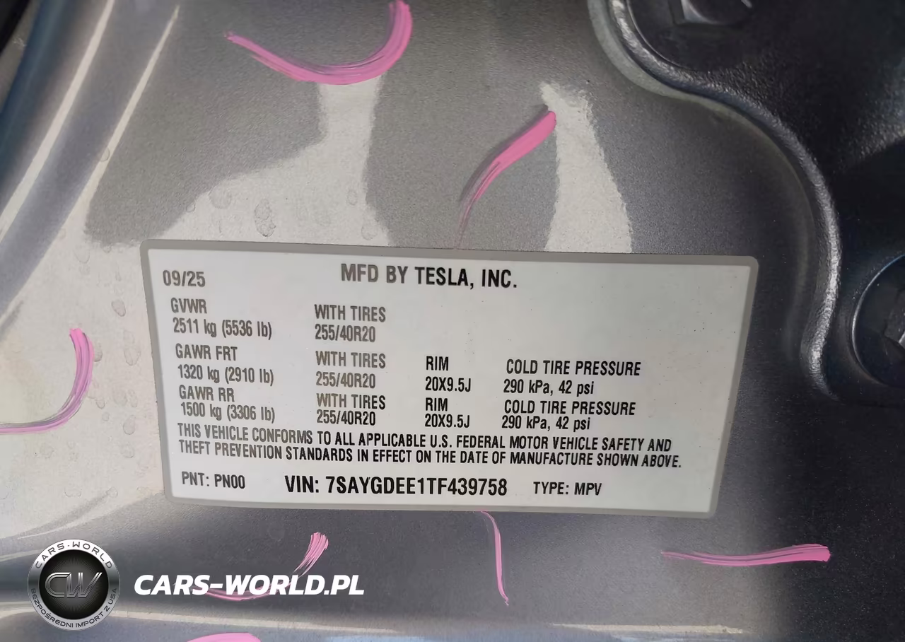 2026 Tesla Model Y All-Wheel Drive-Long Range Launch Series-Premium All-Wheel Drive VIN:7SAYGDEE1TF439758 - 9