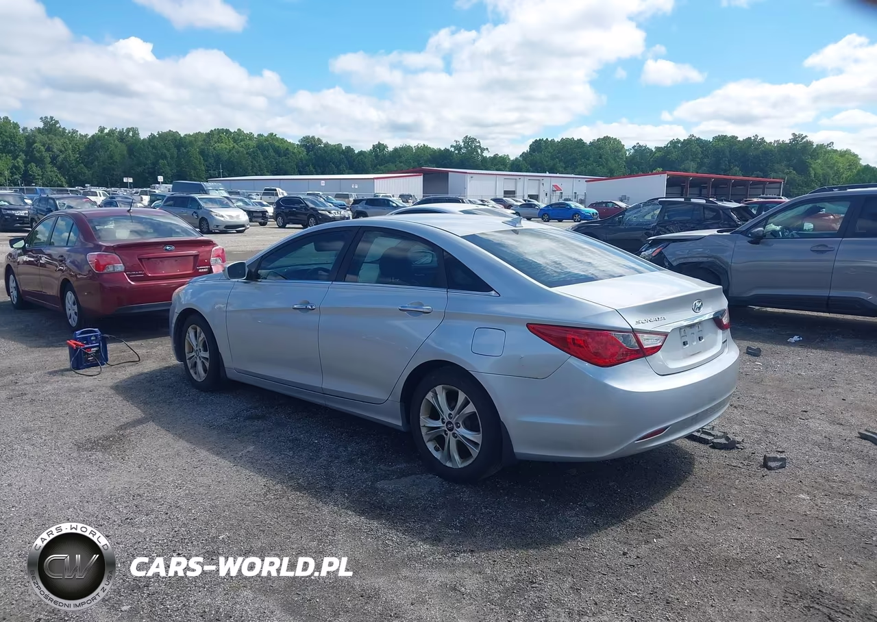 2013 Hyundai Sonata Limited VIN:5NPEC4AC1DH641907 - 3