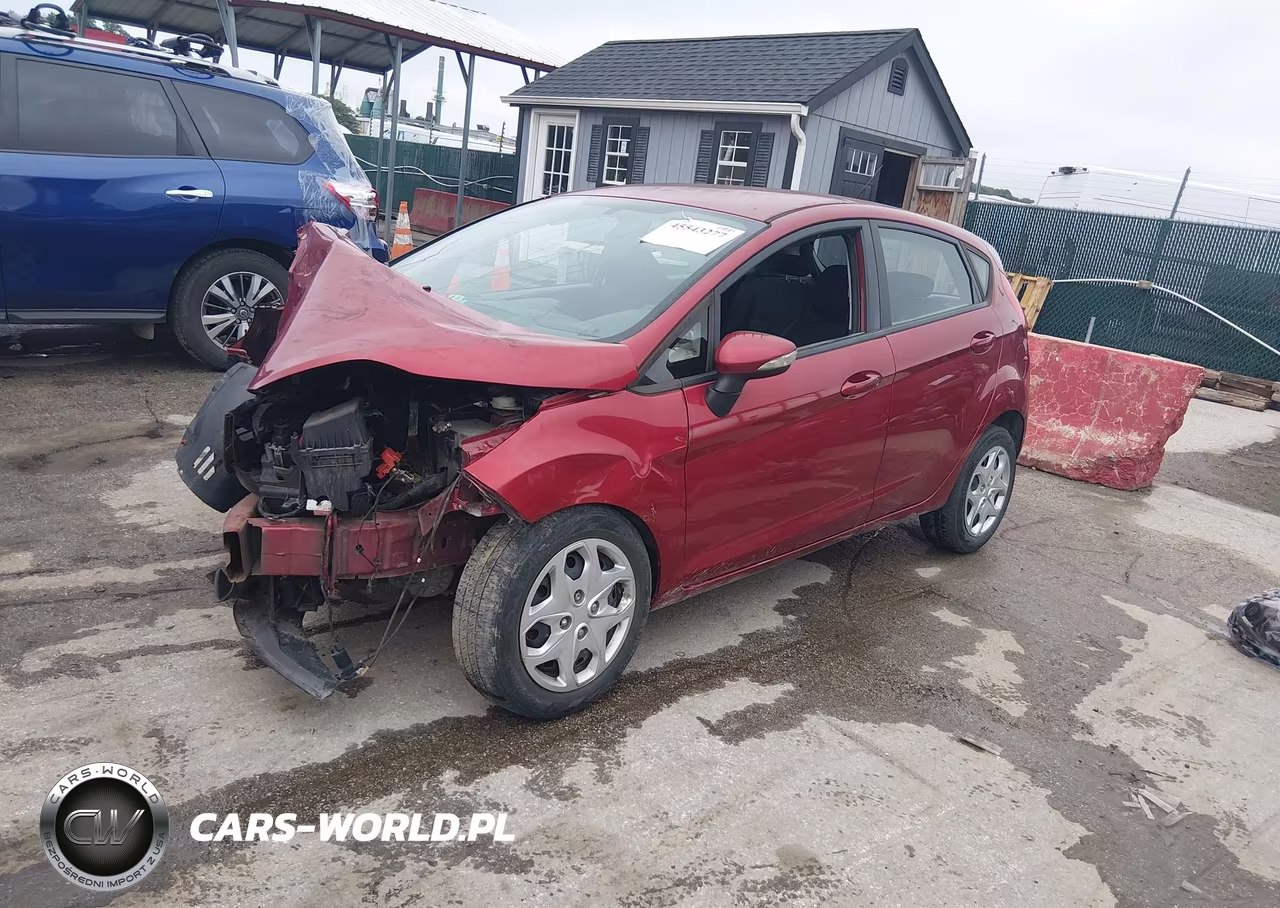 2013 Ford Fiesta Se VIN:3FADP4EJ2DM199485 - 2