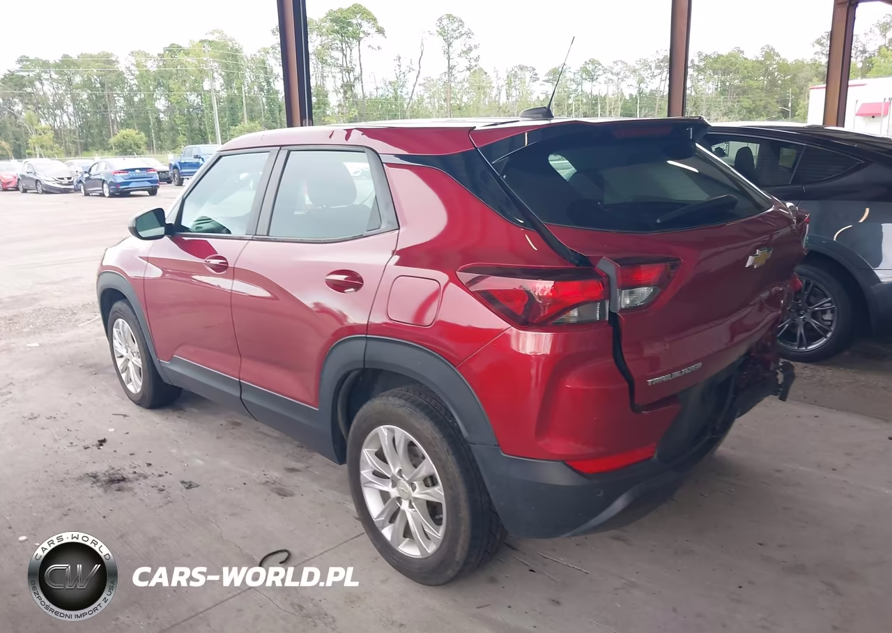 2021 Chevrolet Trailblazer Fwd Ls VIN:KL79MMS25MB142952 - 3