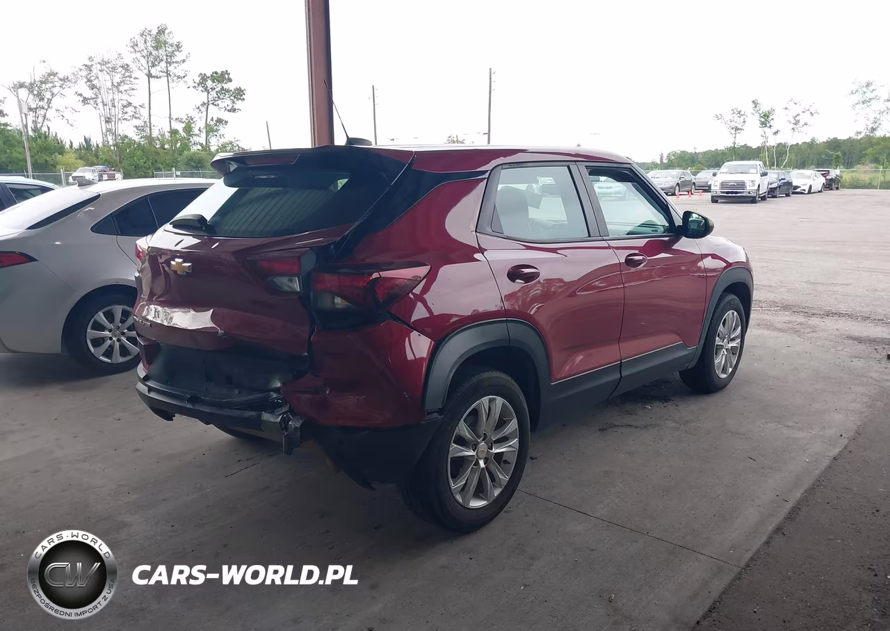2021 Chevrolet Trailblazer Fwd Ls VIN:KL79MMS25MB142952 - 4
