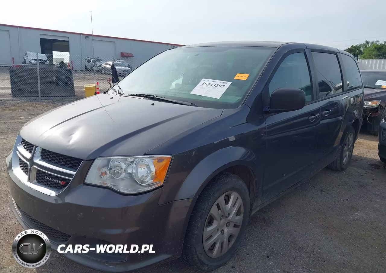 2018 Dodge Grand Caravan Se VIN:2C4RDGBG8JR161850 - 2