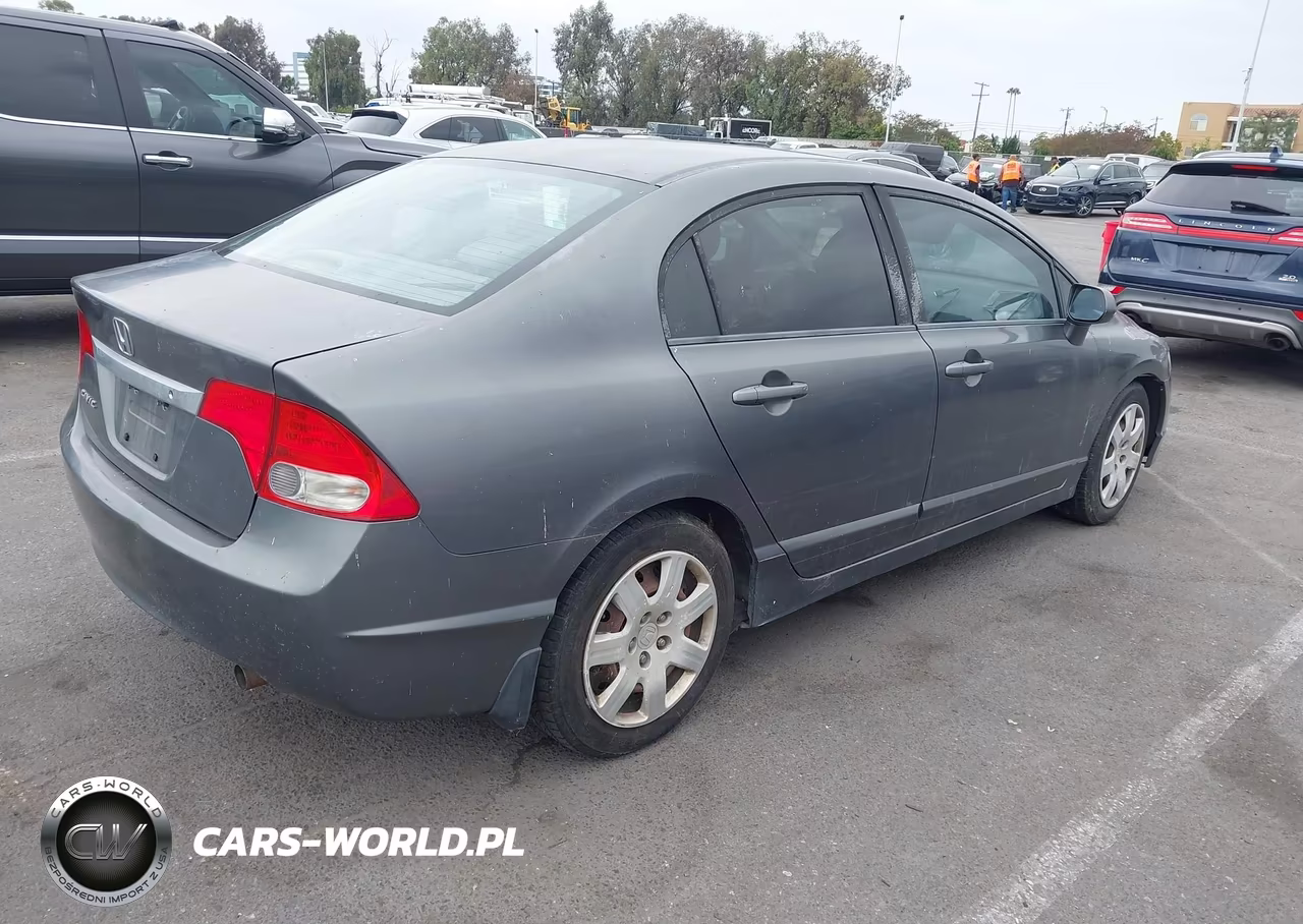 2009 Honda Civic Lx VIN:2HGFA16509H310465 - 4