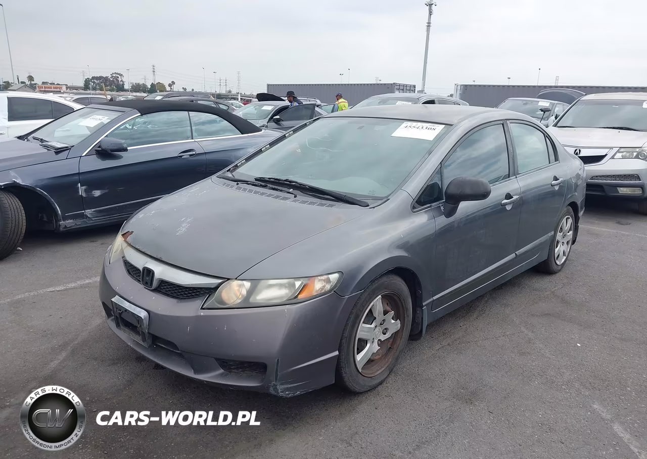 2009 Honda Civic Lx VIN:2HGFA16509H310465 - 6