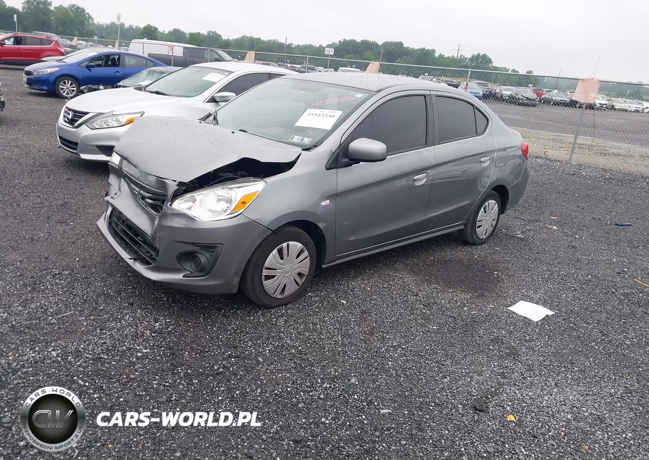 2019 Mitsubishi Mirage G4 Es VIN:ML32F3FJ7KHF00465 - 2