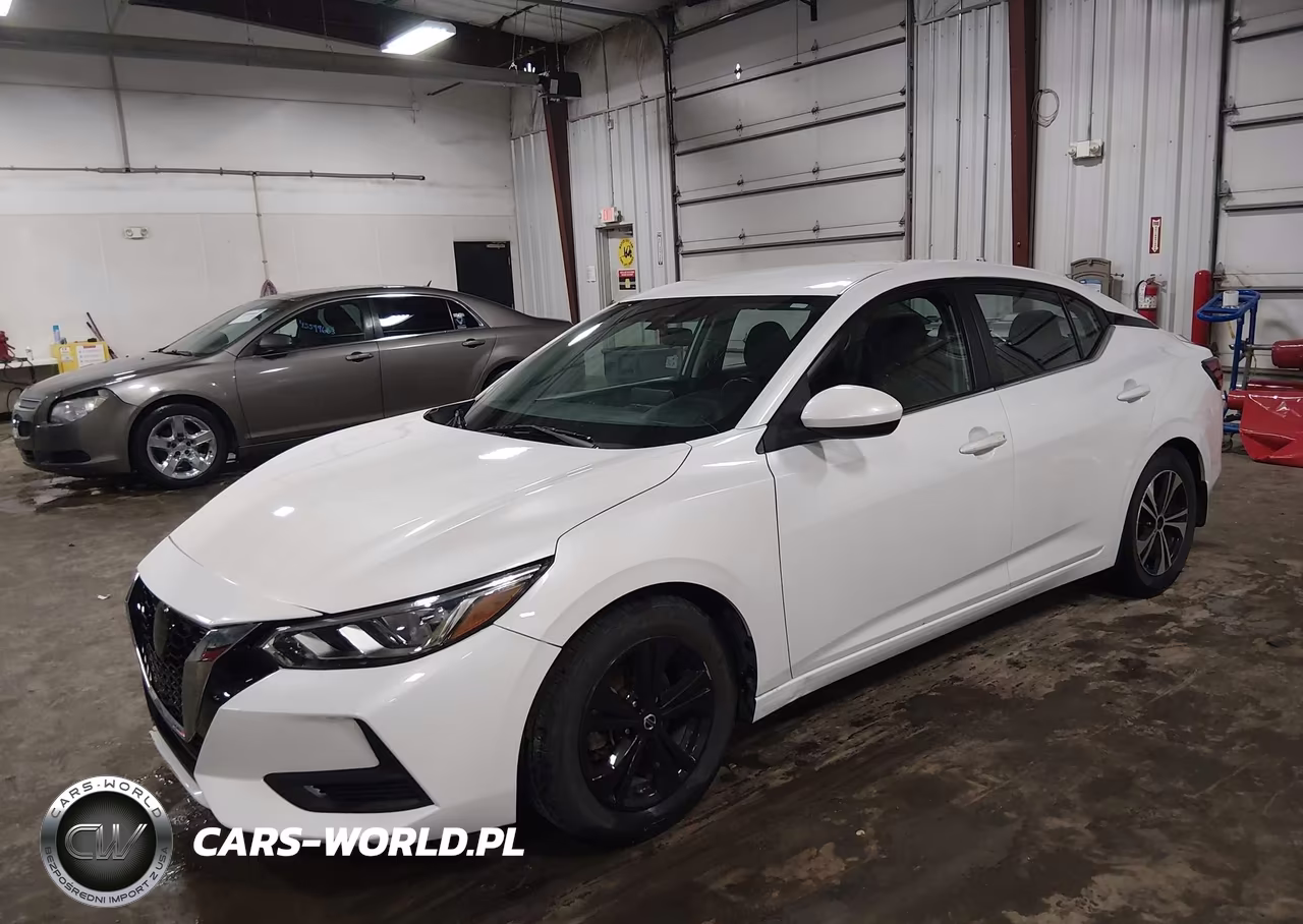 2021 Nissan Sentra Sv Xtronic Cvt VIN:3N1AB8CV6MY240222 - 2