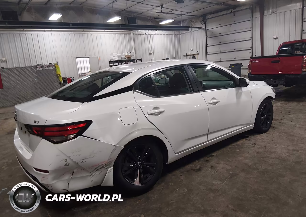 2021 Nissan Sentra Sv Xtronic Cvt VIN:3N1AB8CV6MY240222 - 4