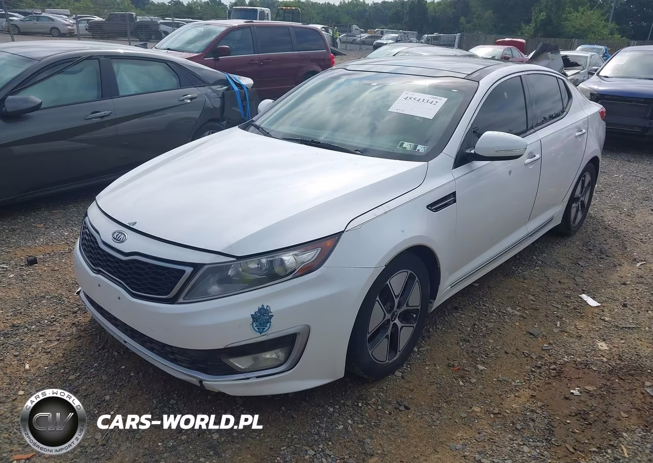 2012 Kia Optima Hybrid Ex VIN:KNAGM4AD2C5009752 - 2