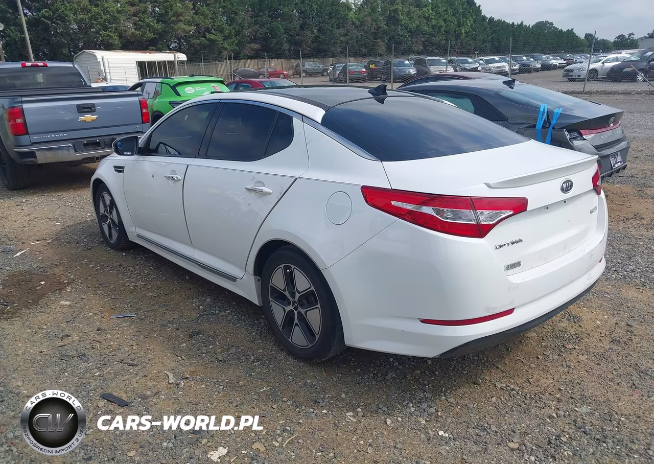 2012 Kia Optima Hybrid Ex VIN:KNAGM4AD2C5009752 - 3