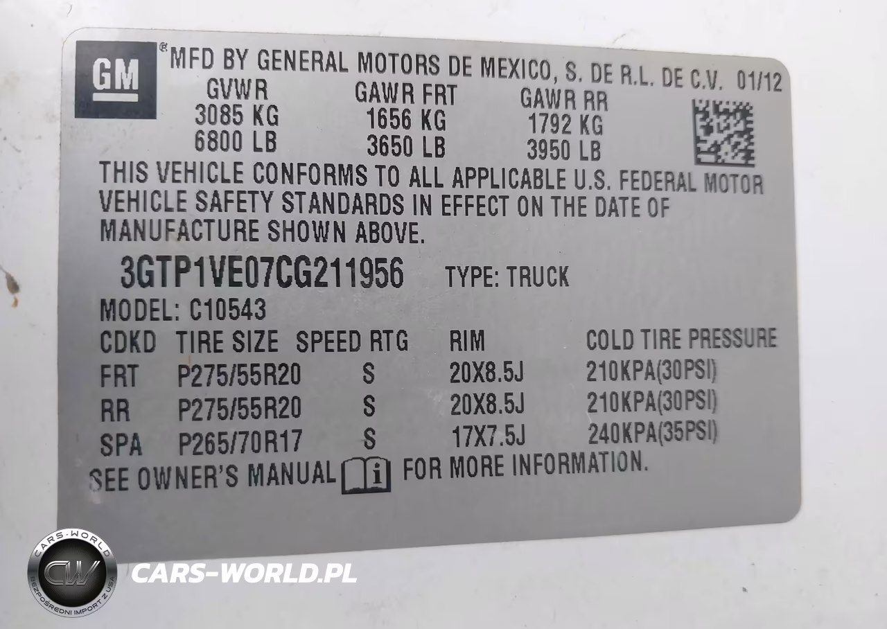 2012 GMC Sierra 1500 Sle VIN:3GTP1VE07CG211956 - 9