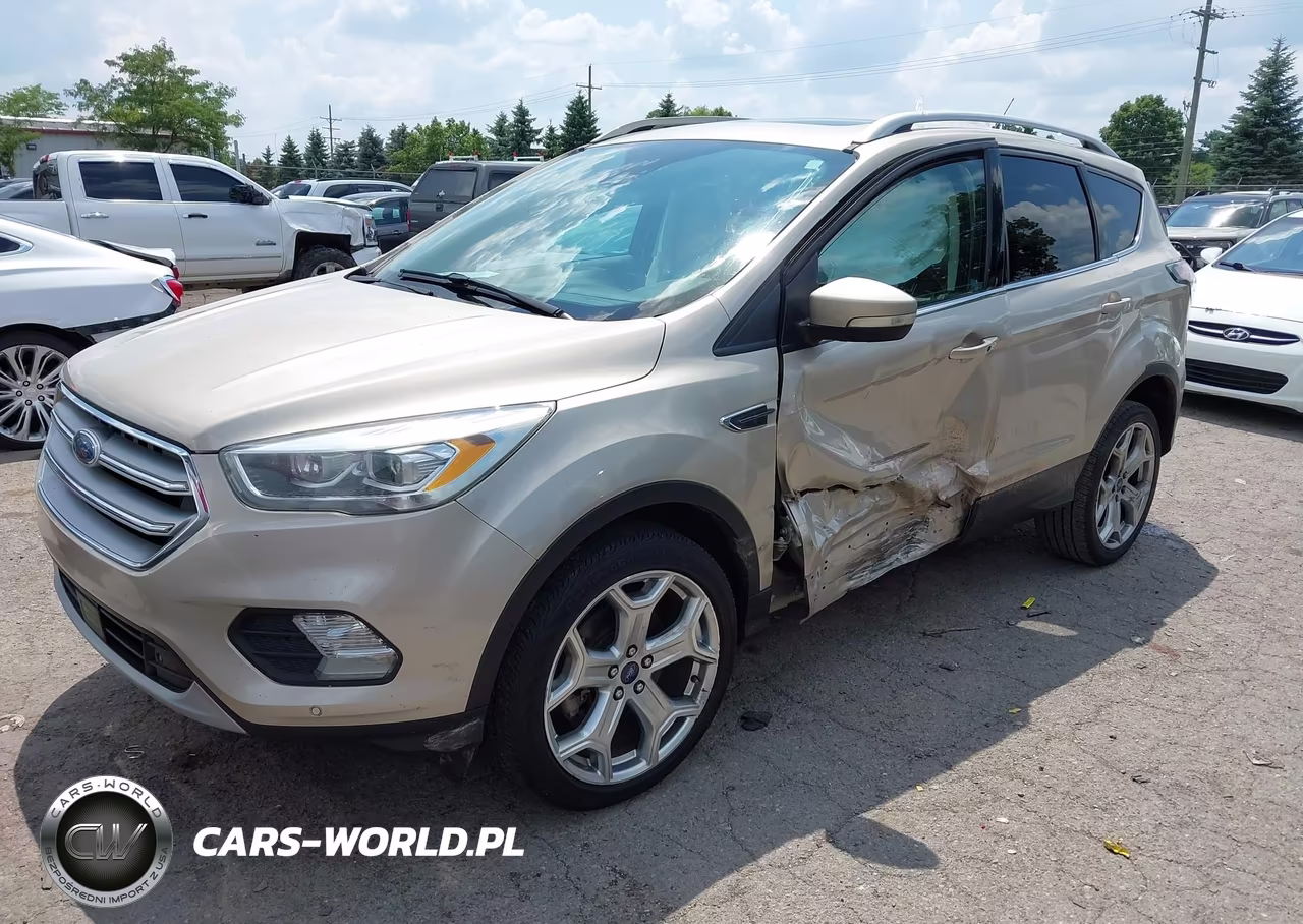 2017 Ford Escape Titanium VIN:1FMCU9JD2HUA87679 - 2