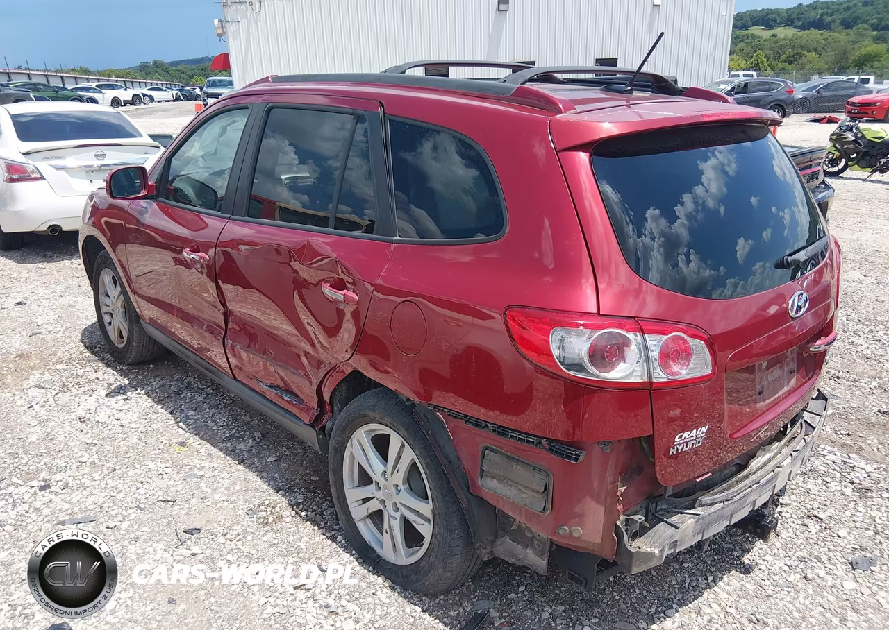2011 Hyundai Santa Fe Limited V6 VIN:5XYZKDAG2BG027315 - 3