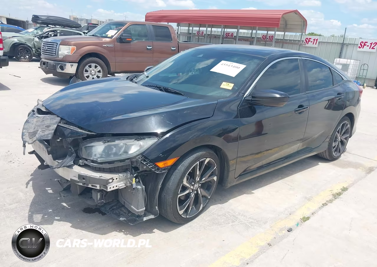 2019 Honda Civic Sport VIN:19XFC2F85KE009328 - 2