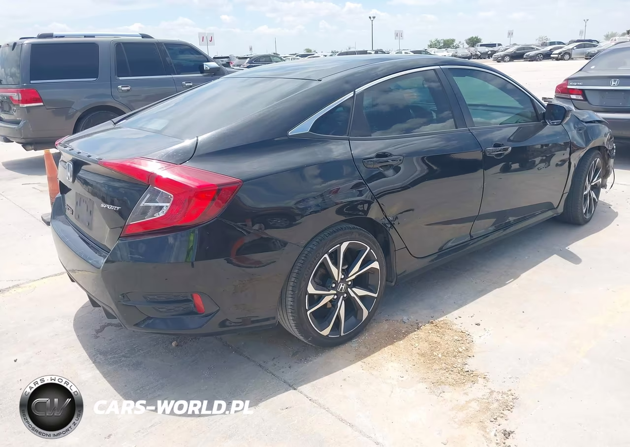 2019 Honda Civic Sport VIN:19XFC2F85KE009328 - 4
