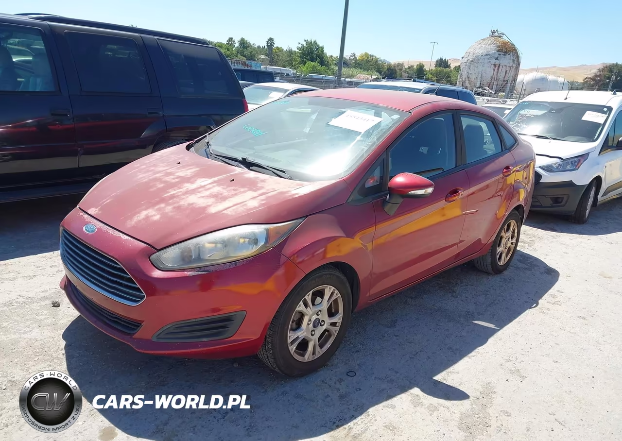 2015 Ford Fiesta Se VIN:3FADP4BJ4FM172523 - 2