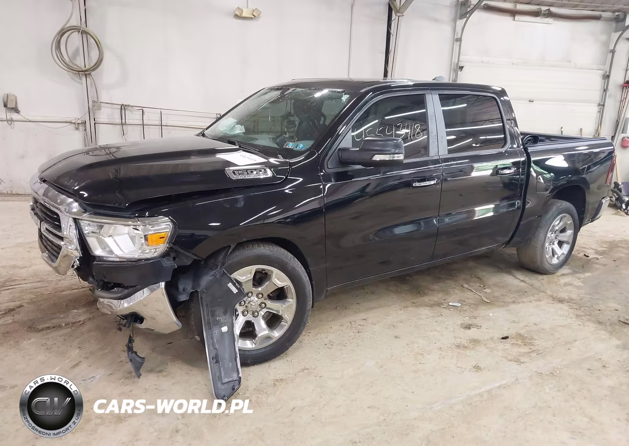 2019 Ram 1500 Big Horn-Lone Star 4X4 5'7 Box VIN:1C6SRFFT8KN698972 - 2