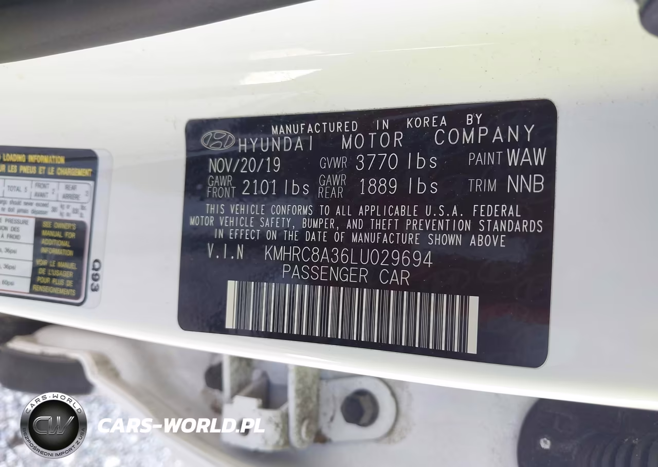 2020 Hyundai Venue Sel VIN:KMHRC8A36LU029694 - 9