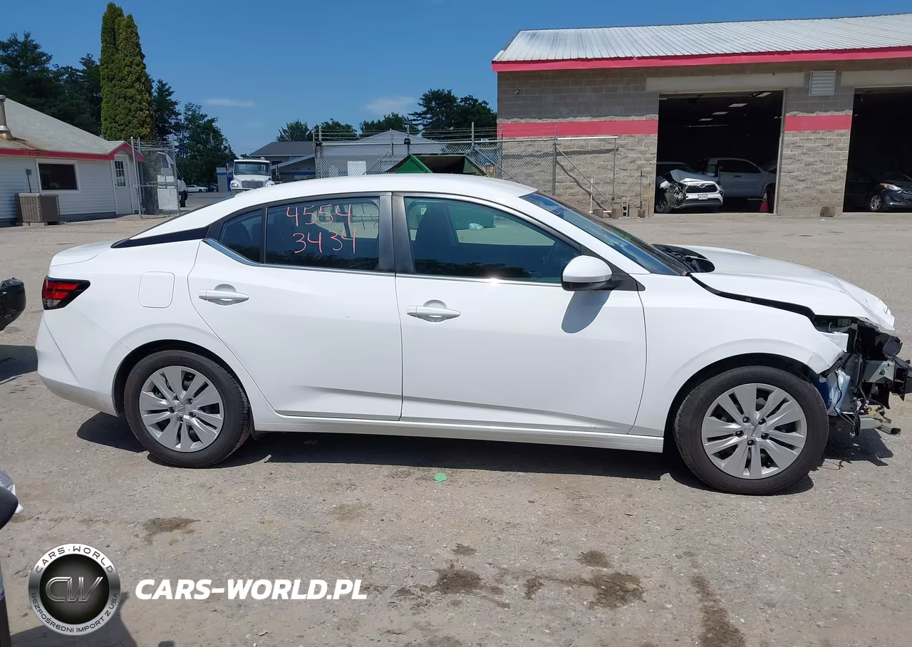 2022 Nissan Sentra S Xtronic Cvt VIN:3N1AB8BV6NY279332 - 13