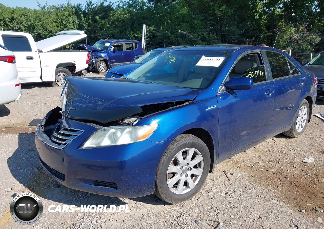 2008 Toyota Camry Hybrid VIN:4T1BB46K48U040116 - 2
