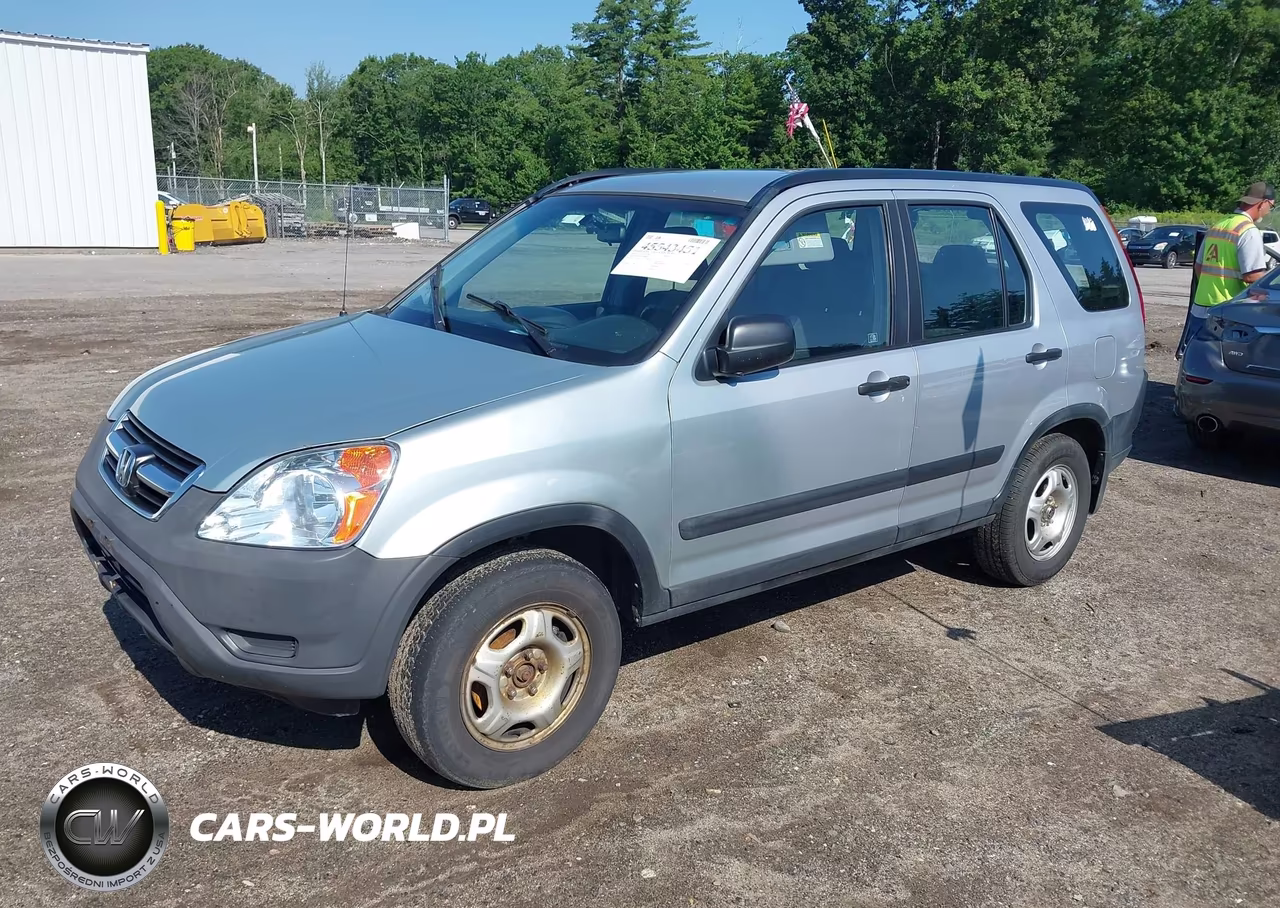 2002 Honda Cr-V Lx VIN:SHSRD78472U008363 - 2