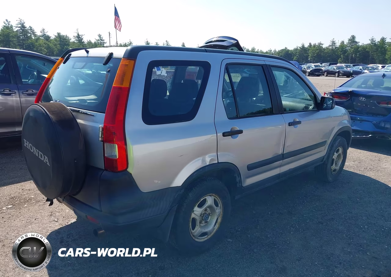 2002 Honda Cr-V Lx VIN:SHSRD78472U008363 - 4