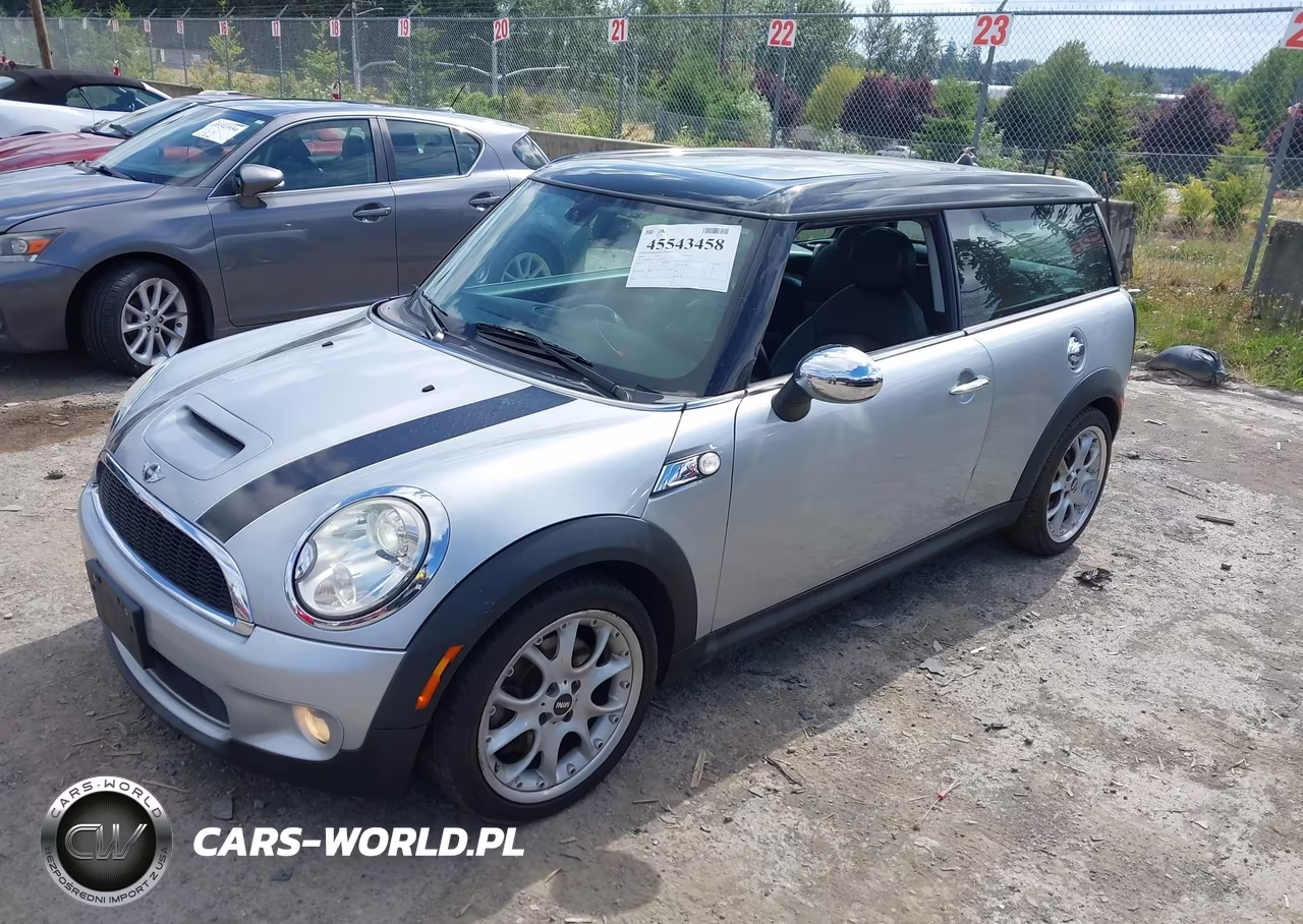 2009 Mini Cooper S Clubman VIN:WMWMM33519TP92621 - 2