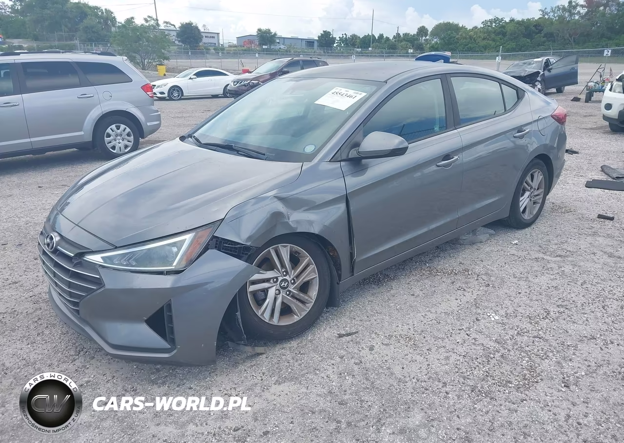 2019 Hyundai Elantra Sel VIN:5NPD84LF4KH465372 - 2