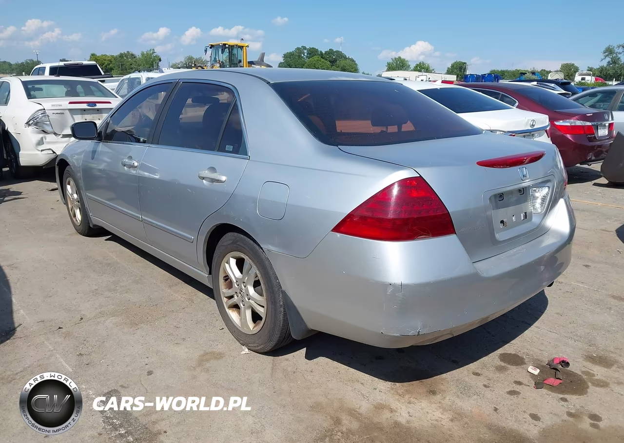 2007 Honda Accord 2.4 Se VIN:JHMCM56397C020318 - 3