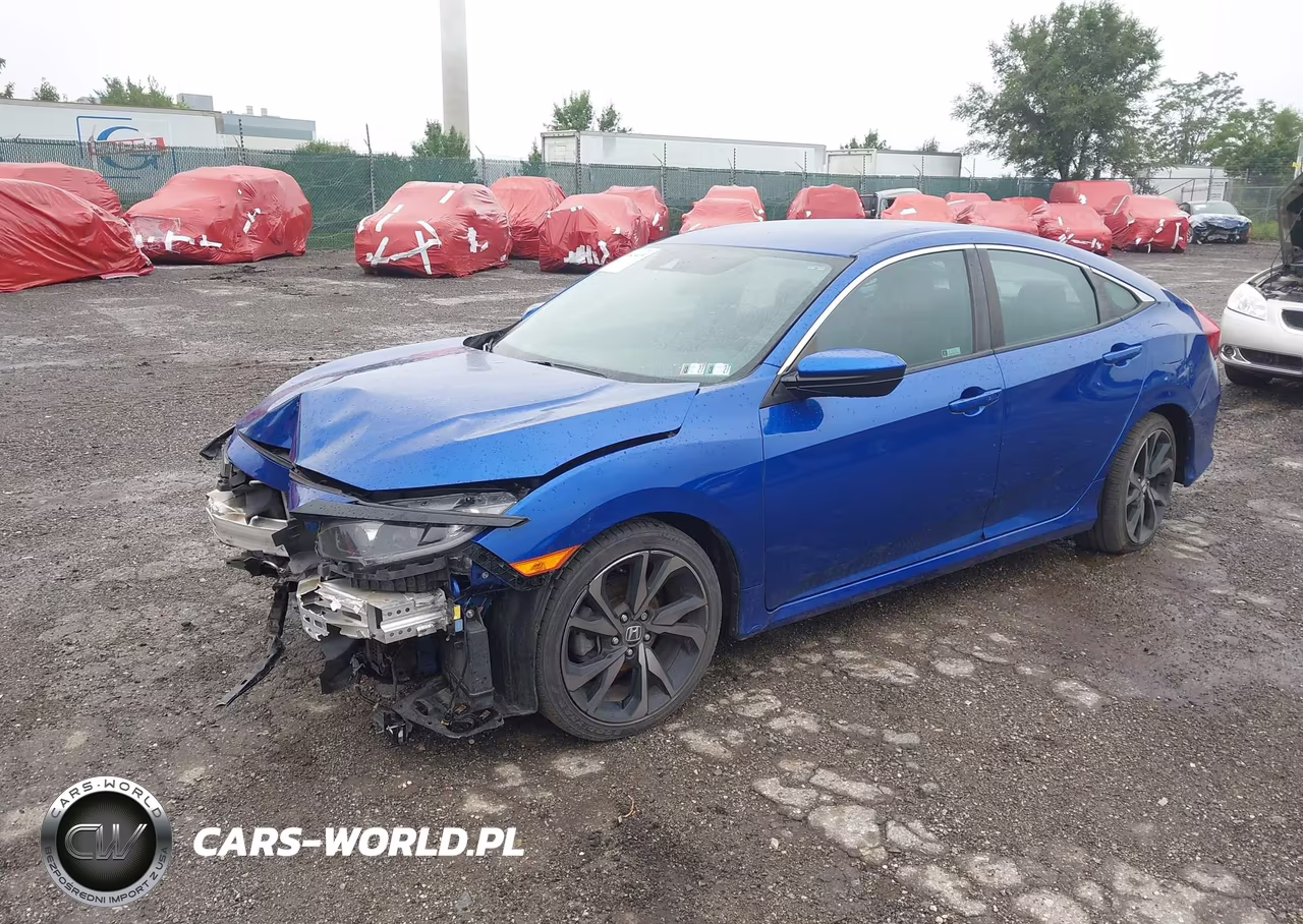 2020 Honda Civic Sport VIN:2HGFC2F80LH600917 - 2