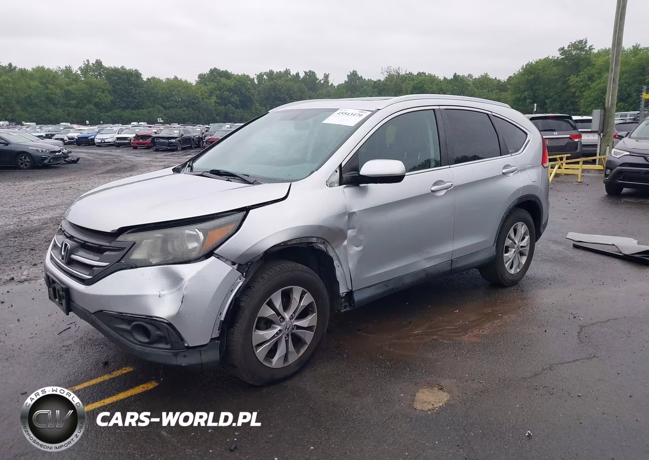 2012 Honda Cr-V Ex-L VIN:2HKRM4H76CH620167 - 2
