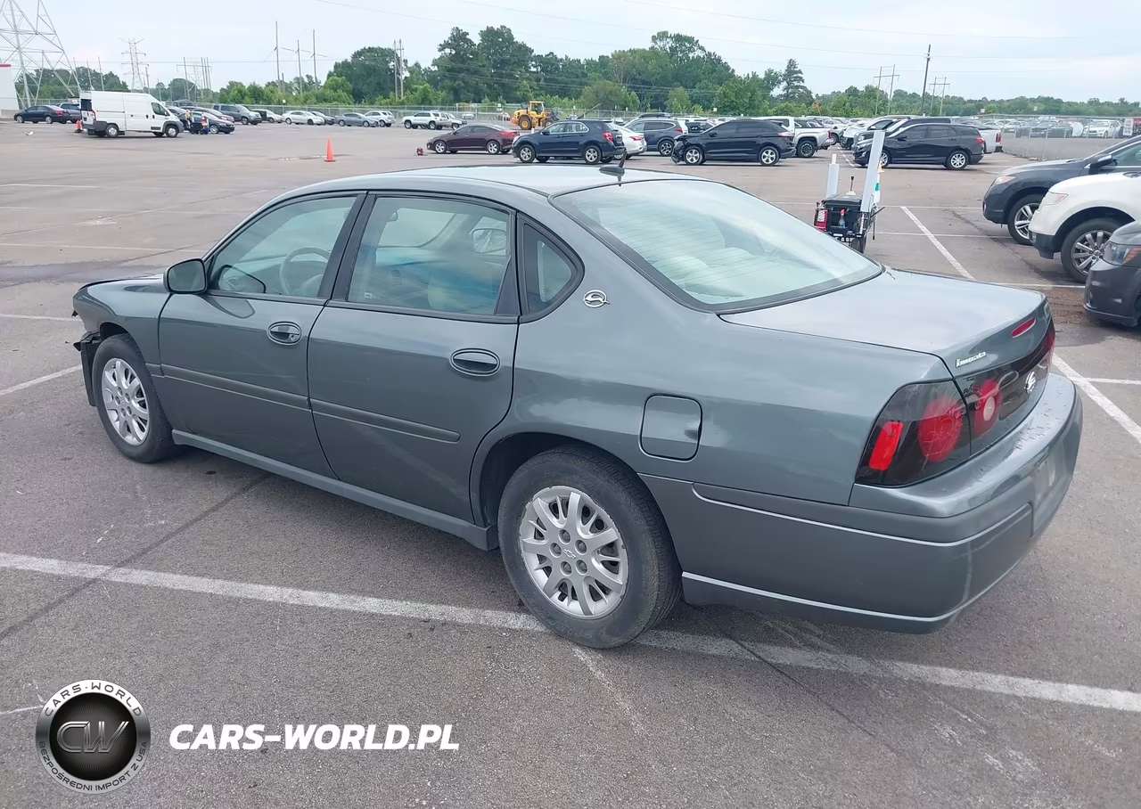 2005 Chevrolet Impala VIN:2G1WF55E459296026 - 3