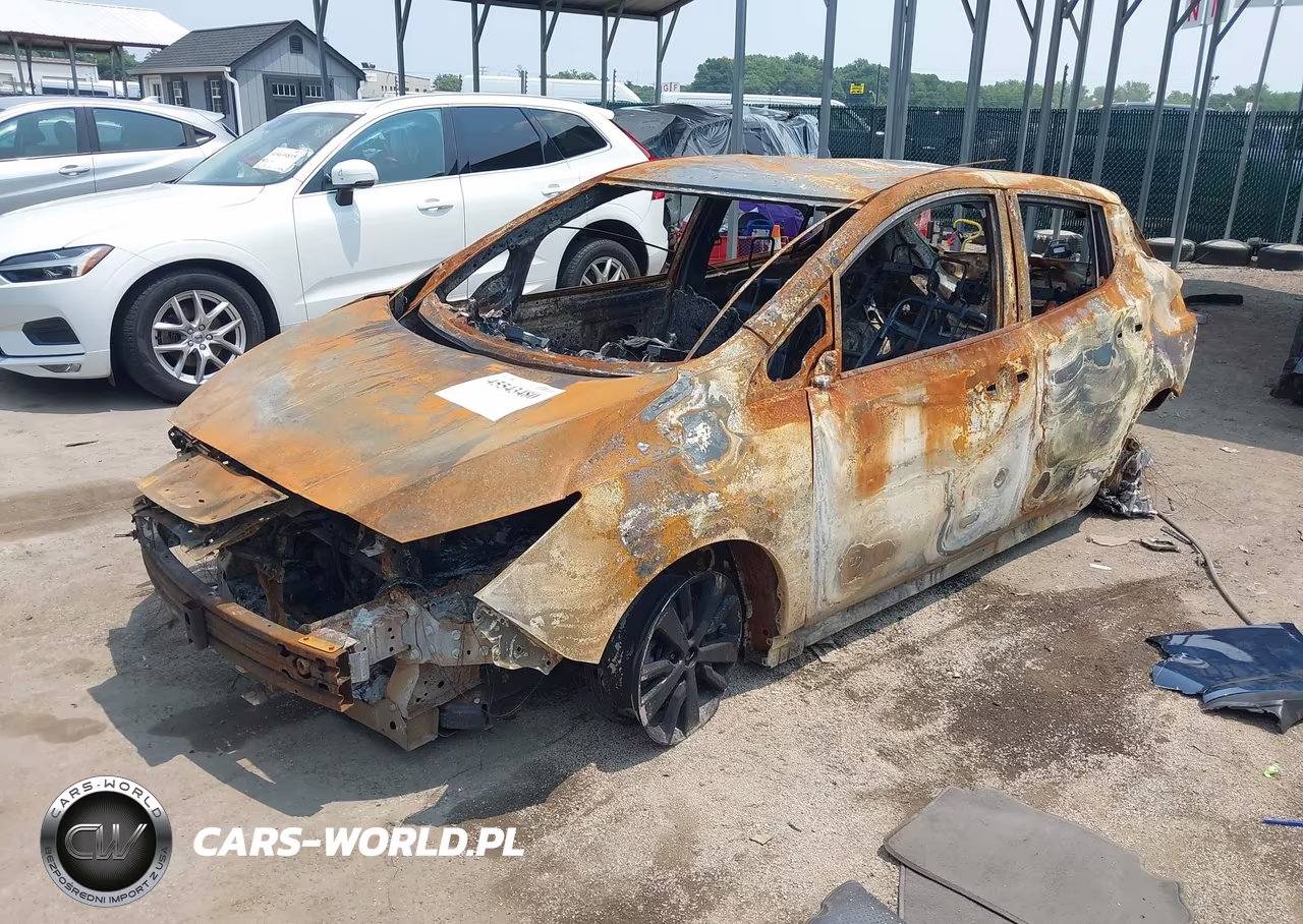2021 Nissan Leaf S Plus 62 Kwh VIN:1N4BZ1BVXMC554086 - 2