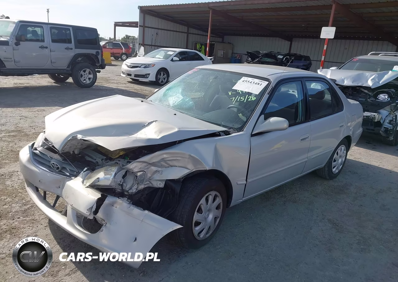 2001 Toyota Corolla Le VIN:1NXBR12E61Z429727 - 2